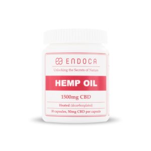 Endoca CBD capsules 1500mg