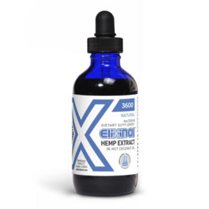 Elixinol Hemp Extract 3600 mg Natural Flavor