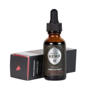 Made by Hemp 1000mg Strawberry Cream CBD Tincture